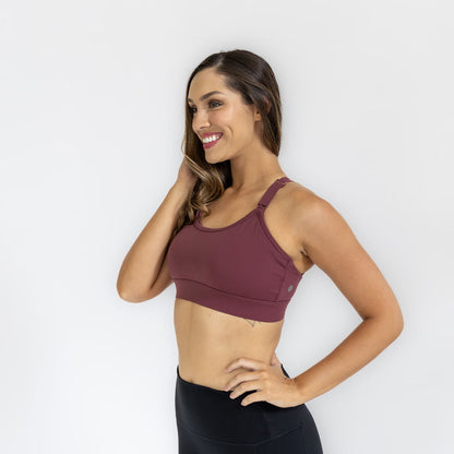 Love and Fit Strappy Back 2.0 Nursing Sports Bra