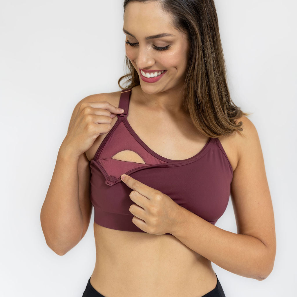 Love and Fit Strappy Back 2.0 Nursing Sports Bra