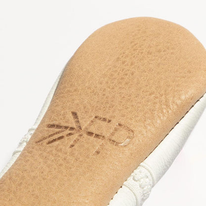 Freshly Picked Ivory Lace Ballet Slipper Baby Shoe