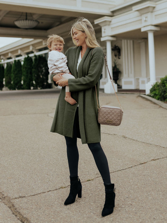 Kindred Bravely Chloe Cardigan Sweater Thyme