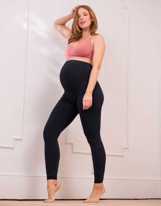 Seamless Over Bump Maternity Leggings