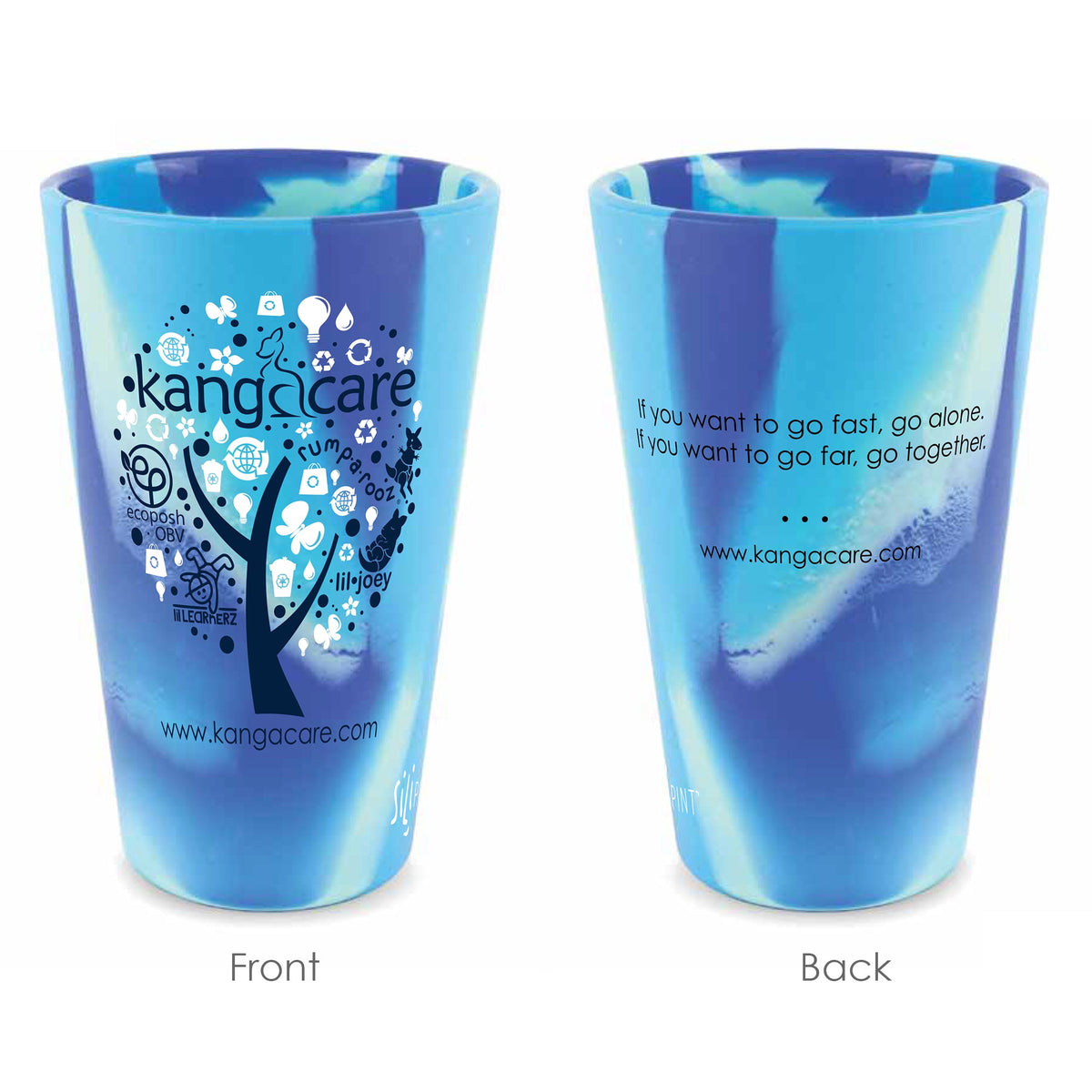 Kanga Care SiliPint - Family Tree - Arctic Swirl