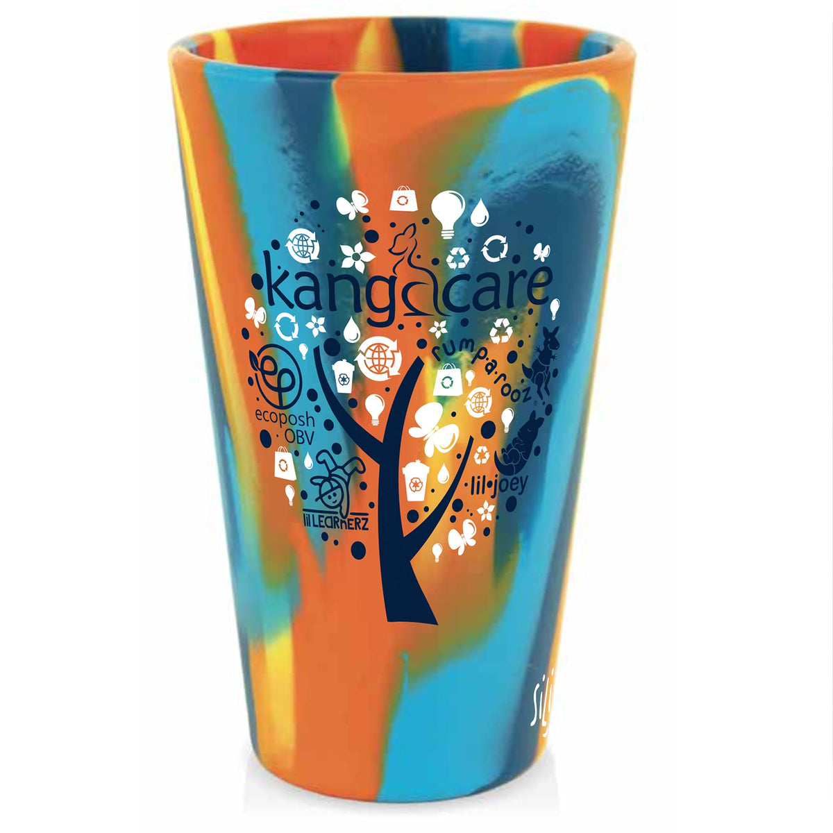 Kanga Care SiliPint - Family Tree - Canyon Blues