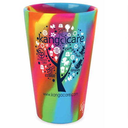 Kanga Care SiliPint - Family Tree - Rainbow Swirl