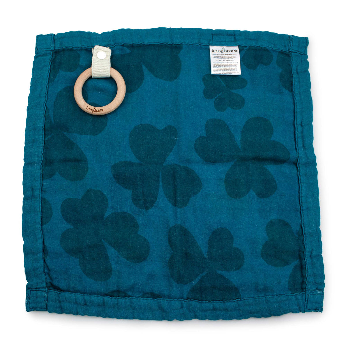 Kanga Care Reversible Teething Blanket Lovey - Clover
