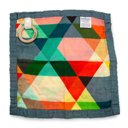 Kanga Care Reversible Teething Blanket Lovey - Finn