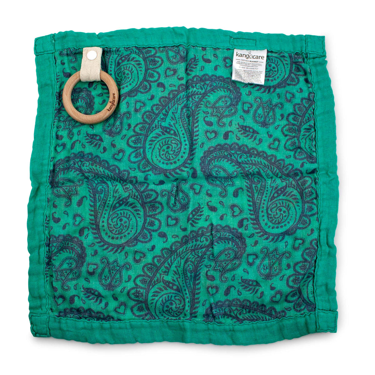 Kanga Care Reversible Teething Blanket Lovey - Quinn