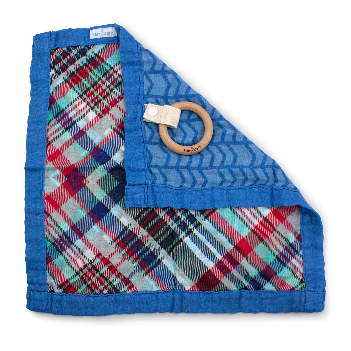 Kanga Care Reversible Teething Blanket Lovey - Billy