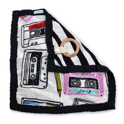 Kanga Care Reversible Teething Blanket Lovey - Mixtape