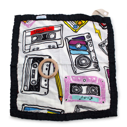 Kanga Care Reversible Teething Blanket Lovey - Mixtape