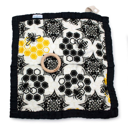Kanga Care Reversible Teething Blanket Lovey - Unity