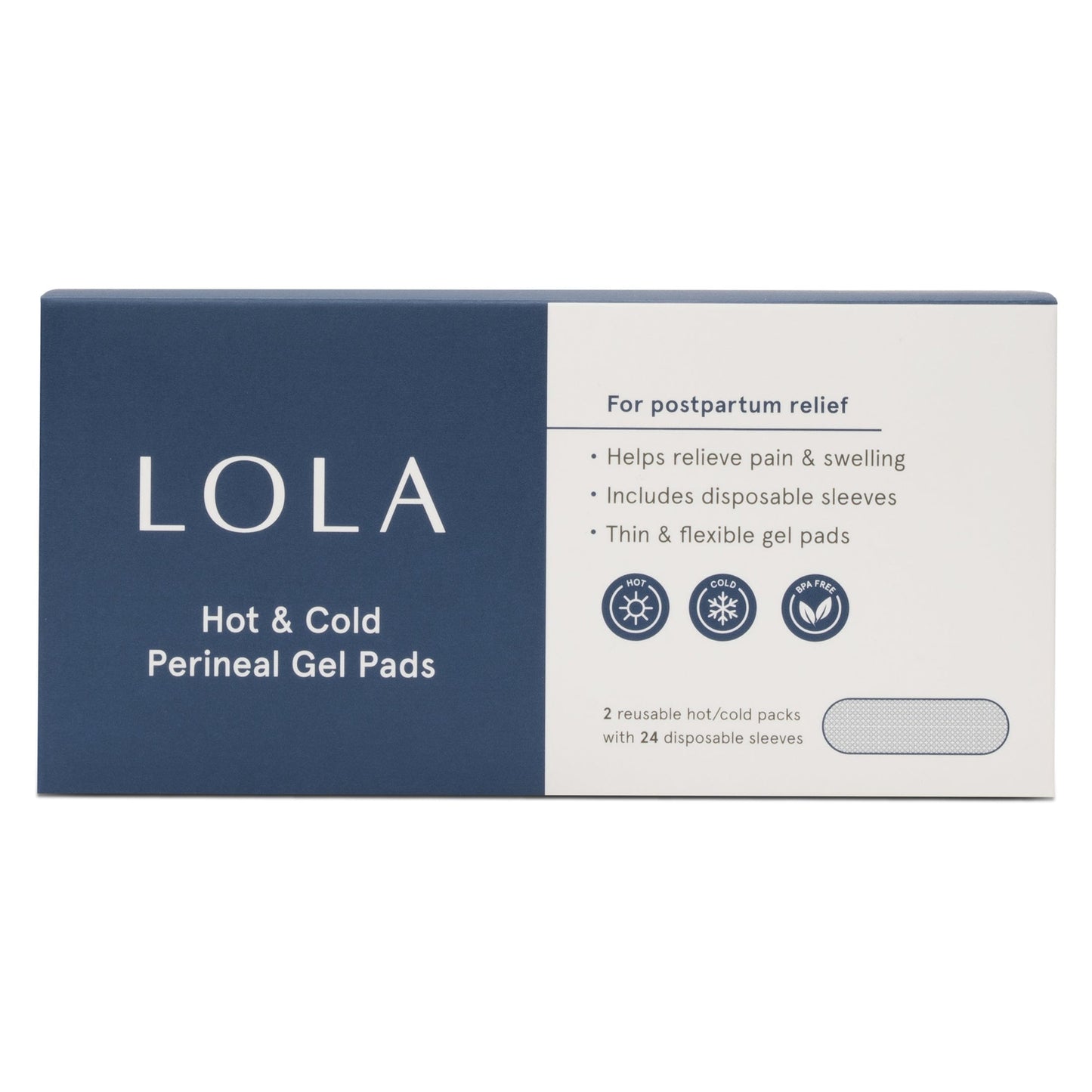 LOLA Hot & Cold Perineal Gel Pads