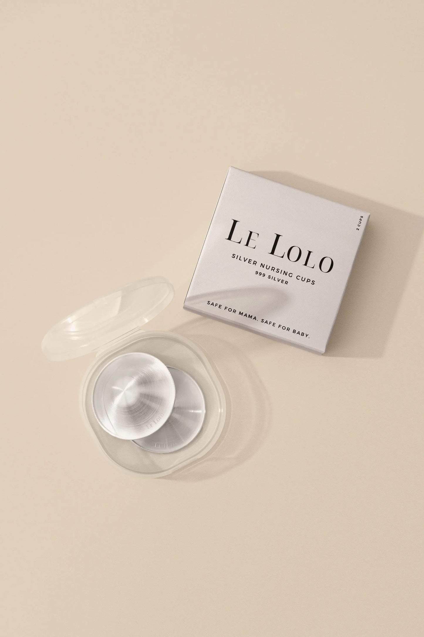 Le Lolo 999 Silver Nursing Cups