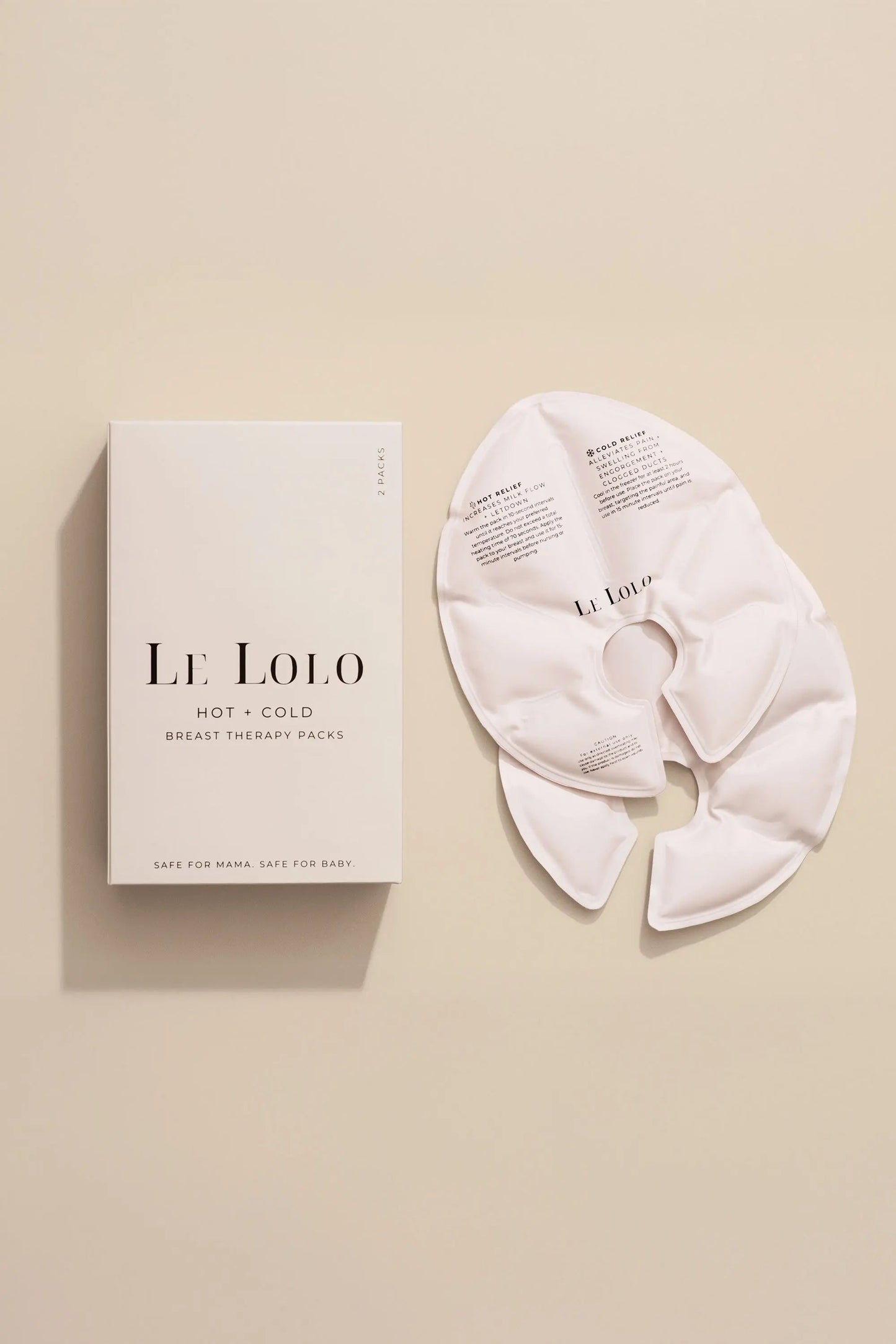 Le Lolo Hot & Cold Breast Therapy Packs