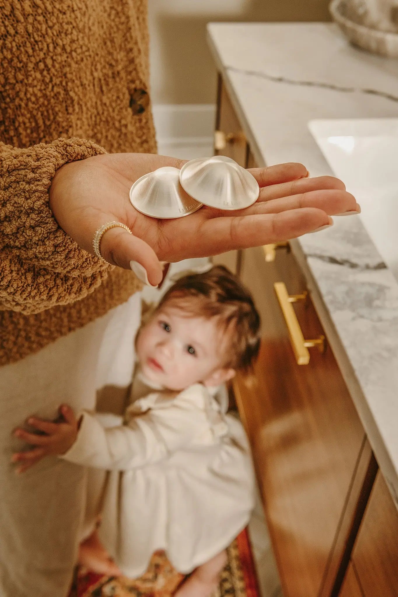 Le Lolo 999 Silver Nursing Cups