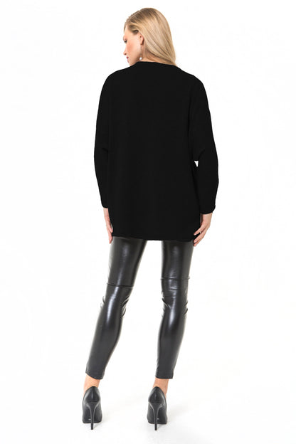 Accouchée Let Loose Crossover Long Sleeve Maternity/Nursing Knit Top