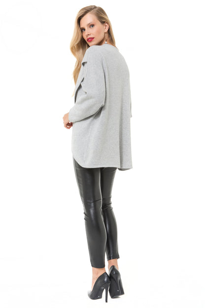 Accouchée Let Loose Crossover Long Sleeve Maternity/Nursing Knit Top