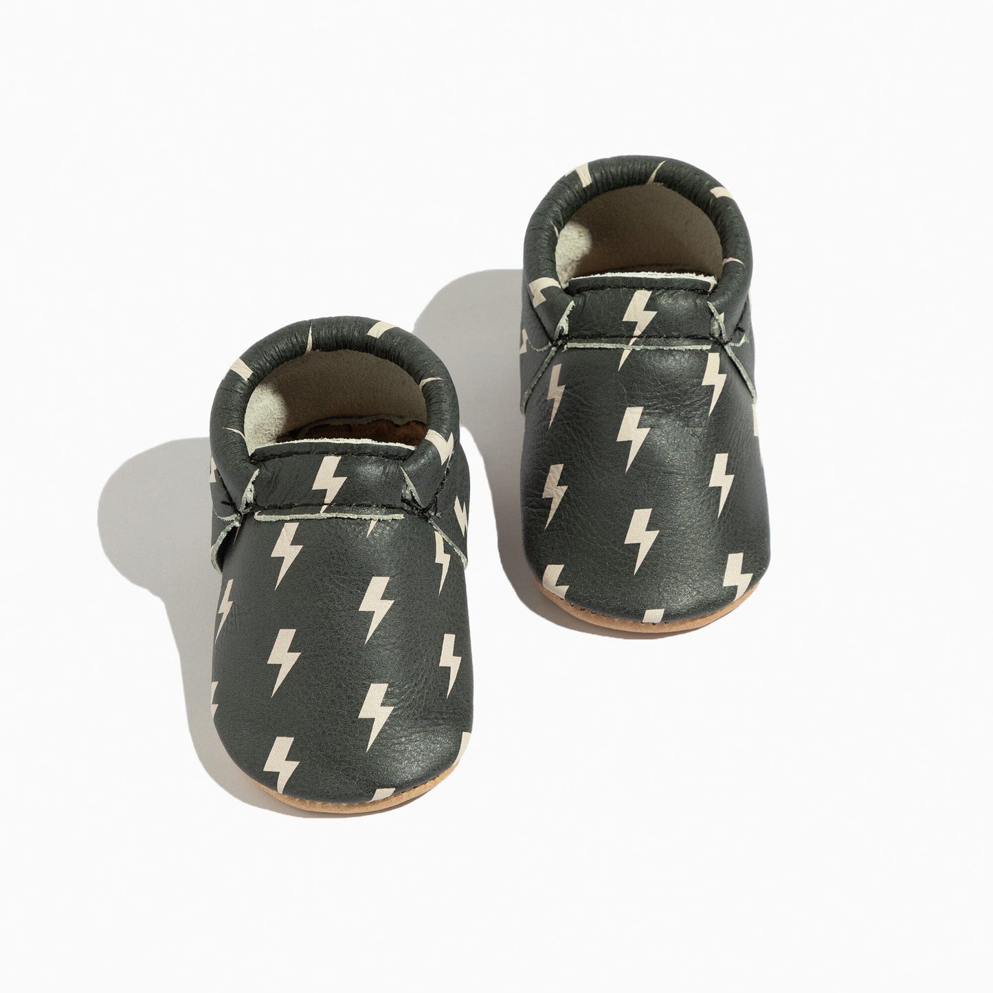 Freshly Picked Ebony Lightning City Baby Shoe