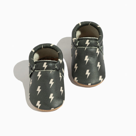 Freshly Picked Ebony Lightning City Baby Shoe