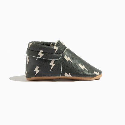 Freshly Picked Ebony Lightning City Baby Shoe