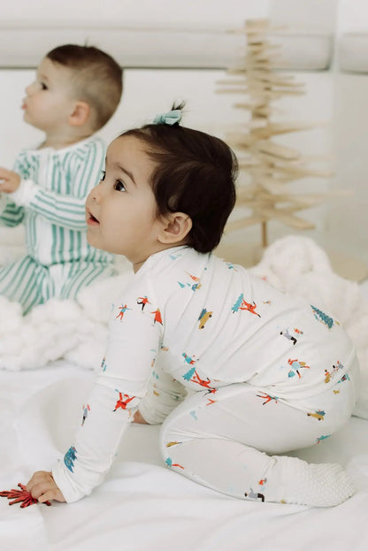 LURE Peek-a-Boo Baby Sleeper Winter Whispers
