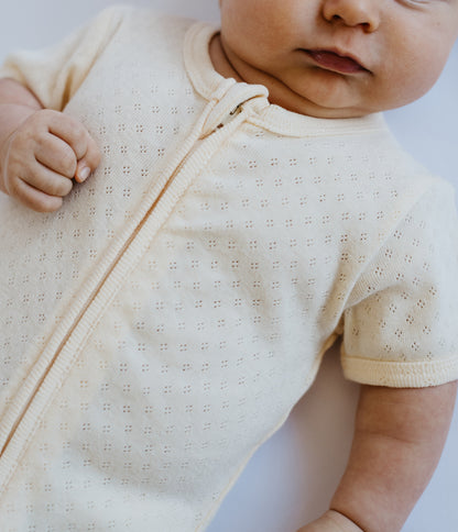 LURE Roper Pointelle Romper
