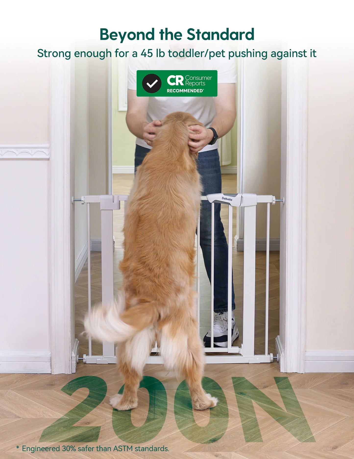 Babelio PressGuard C5&P7 | Versatile Baby Safety Gate