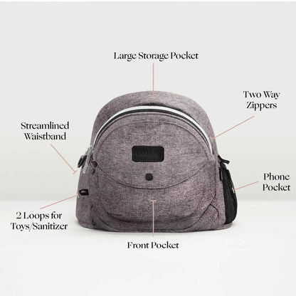 Tushbaby Hip Carrier - Ergonomic Baby Carrier & Hip Seat