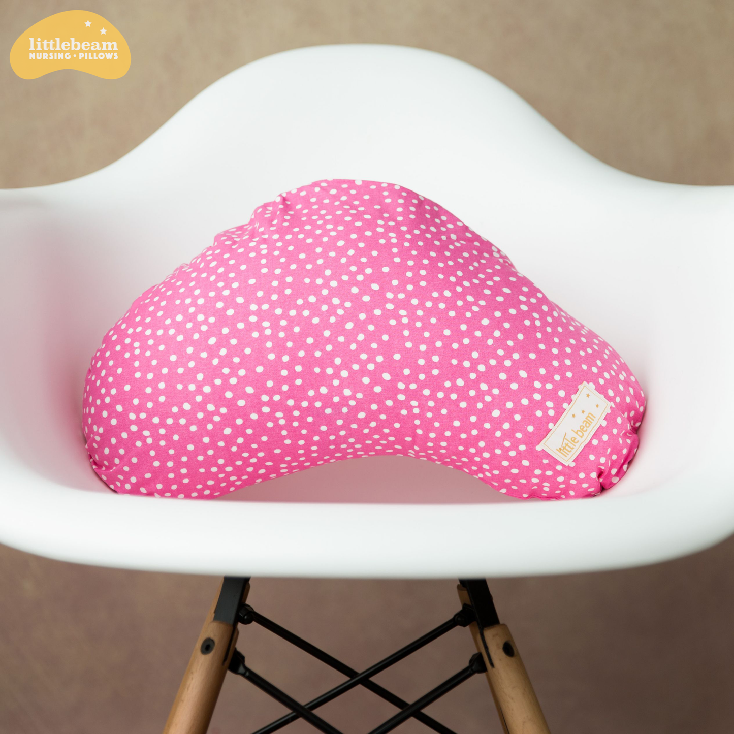 LittleBeam Nursing Pillow - Portable Memory Foam Breastfeeding Support & Comfort