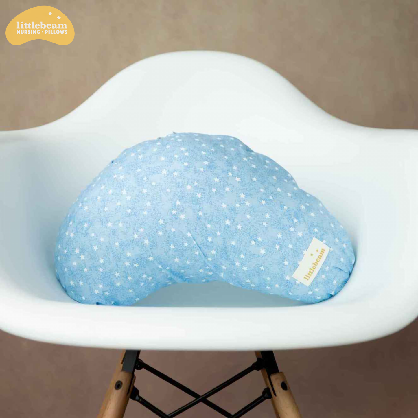 LittleBeam Nursing Pillow - Portable Memory Foam Breastfeeding Support & Comfort