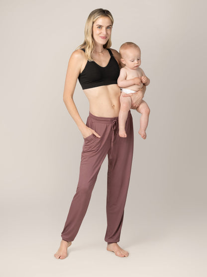 Kindred Bravely Mia Maternity & Nursing Lounge Bra Black
