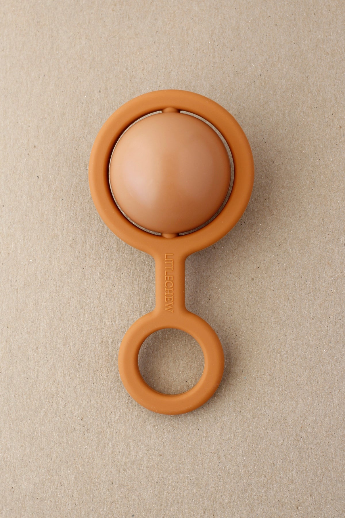 littleCHEW Rattle Toy - Ora | Brick
