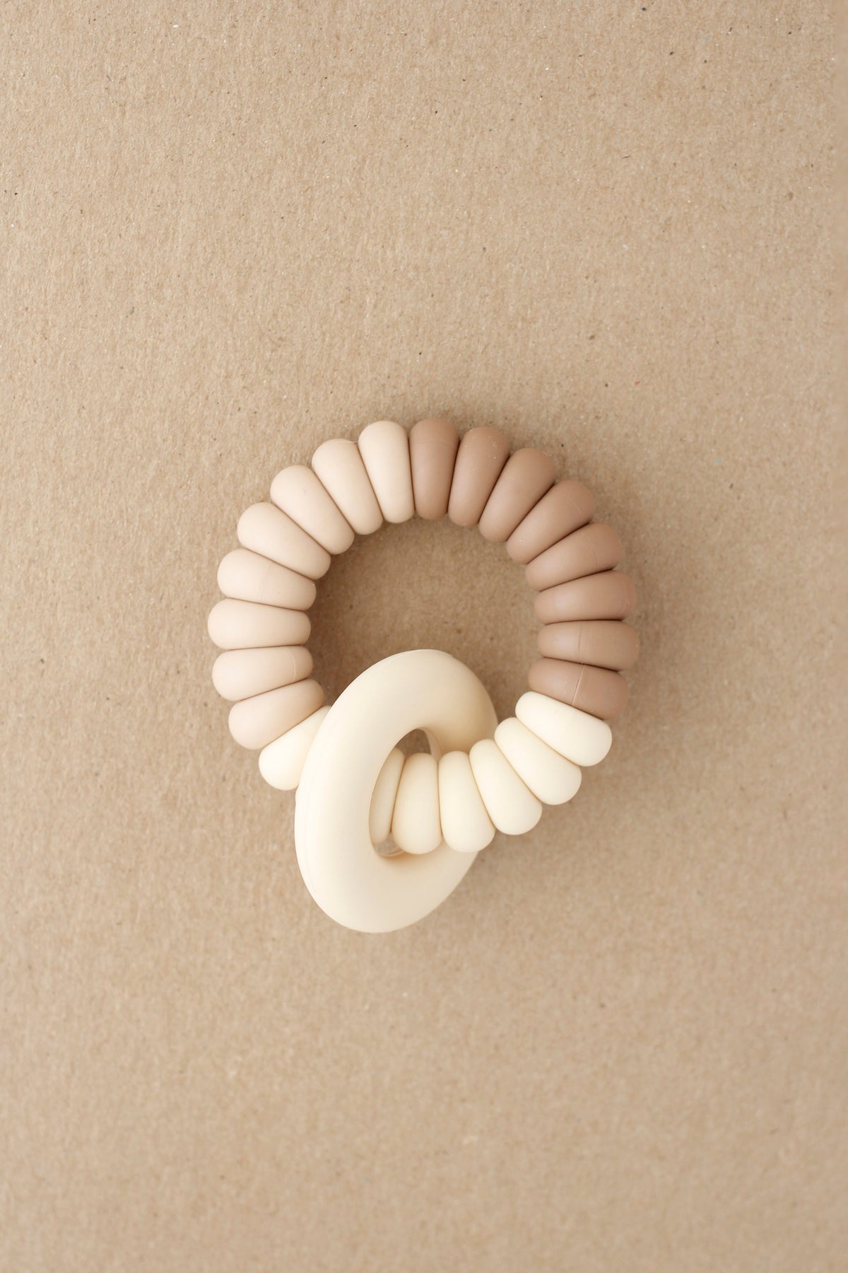 littleCHEW Ring Freezer Teether - Maple
