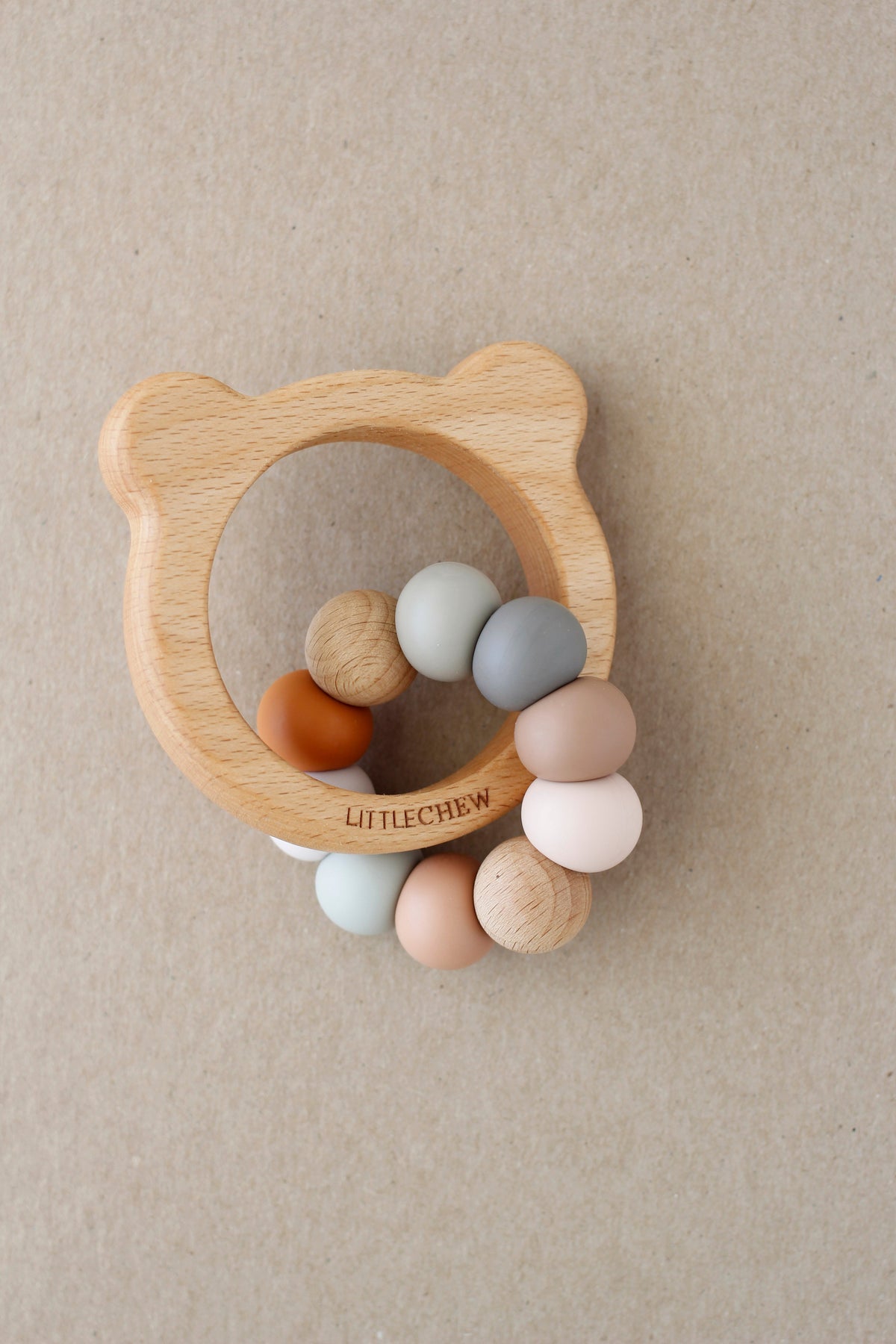 littleCHEW Teddy Teether - Juniper