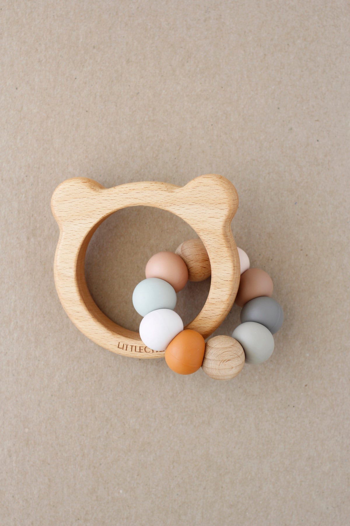 littleCHEW Teddy Teether - Juniper