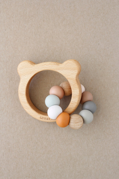 littleCHEW Teddy Teether - Juniper