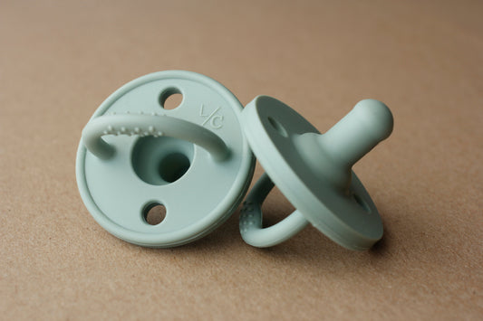 littleCHEW Silicone Pacifier | Sage