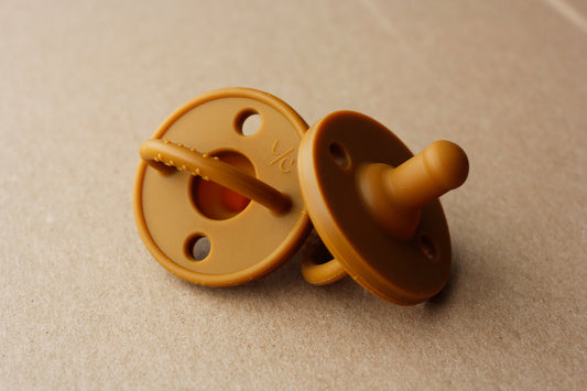 littleCHEW Silicone Pacifier | Clay