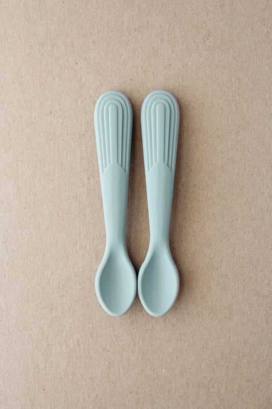 littleCHEW Rainbow Spoon - Cloud Blue