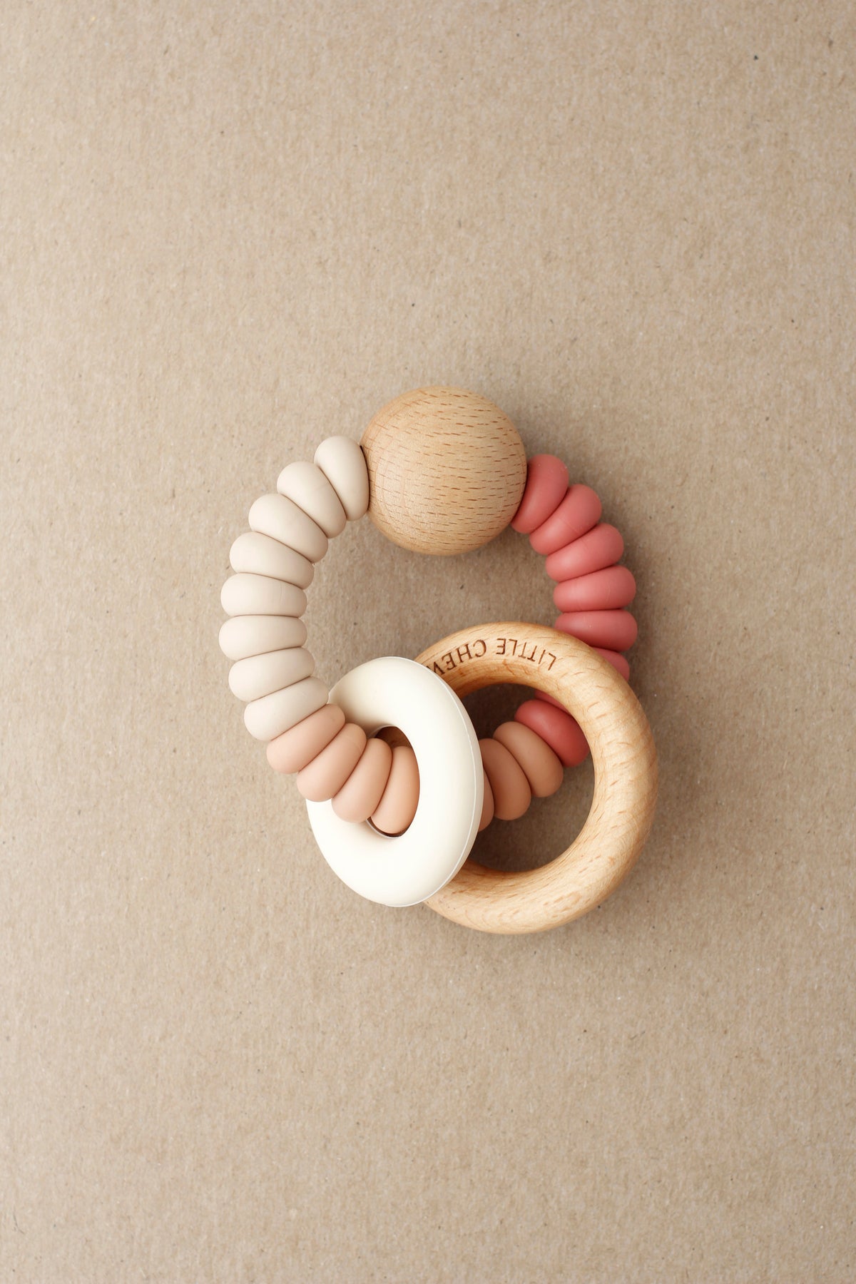 littleCHEW Teether - Dany | Maroon