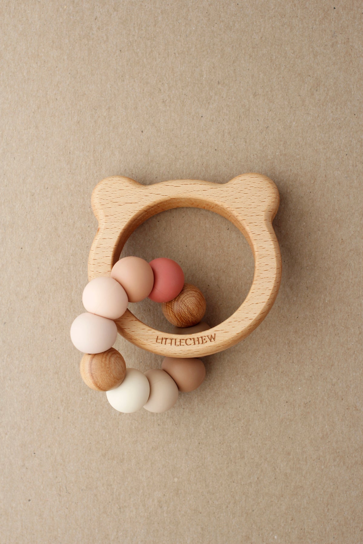 littleCHEW Teddy Teether - River