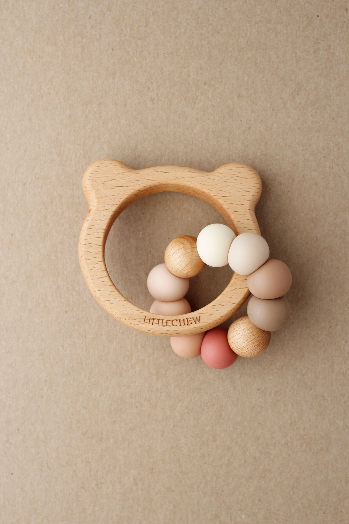 littleCHEW Teddy Teether - River