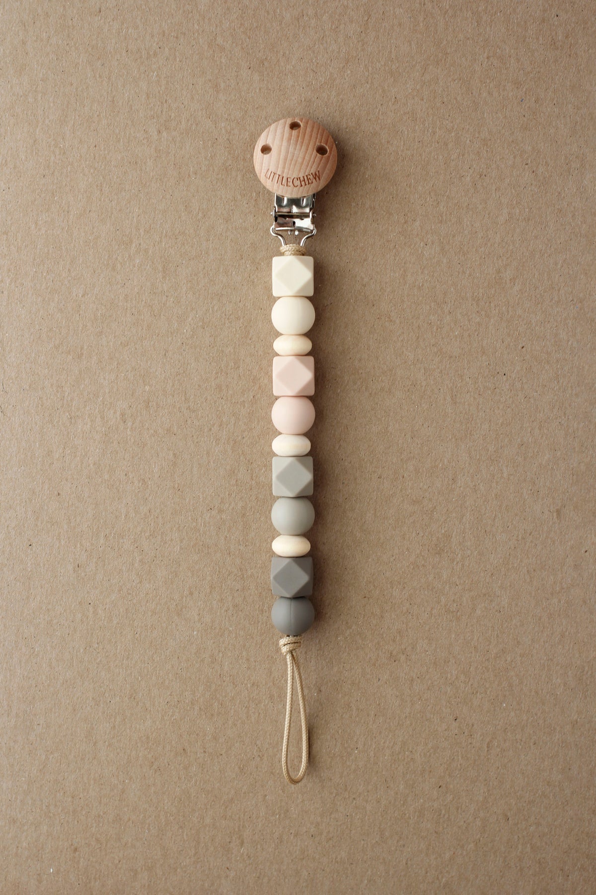 littleCHEW Pacifier Clip - Robin | Zin