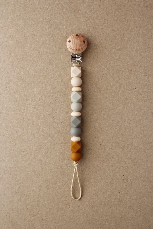 littleCHEW Pacifier Clip - Robin | Ginger