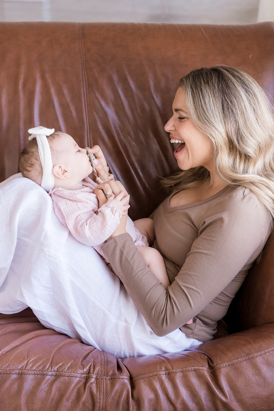 MLM Brand Little Breastfeeding Top - Americano Brown