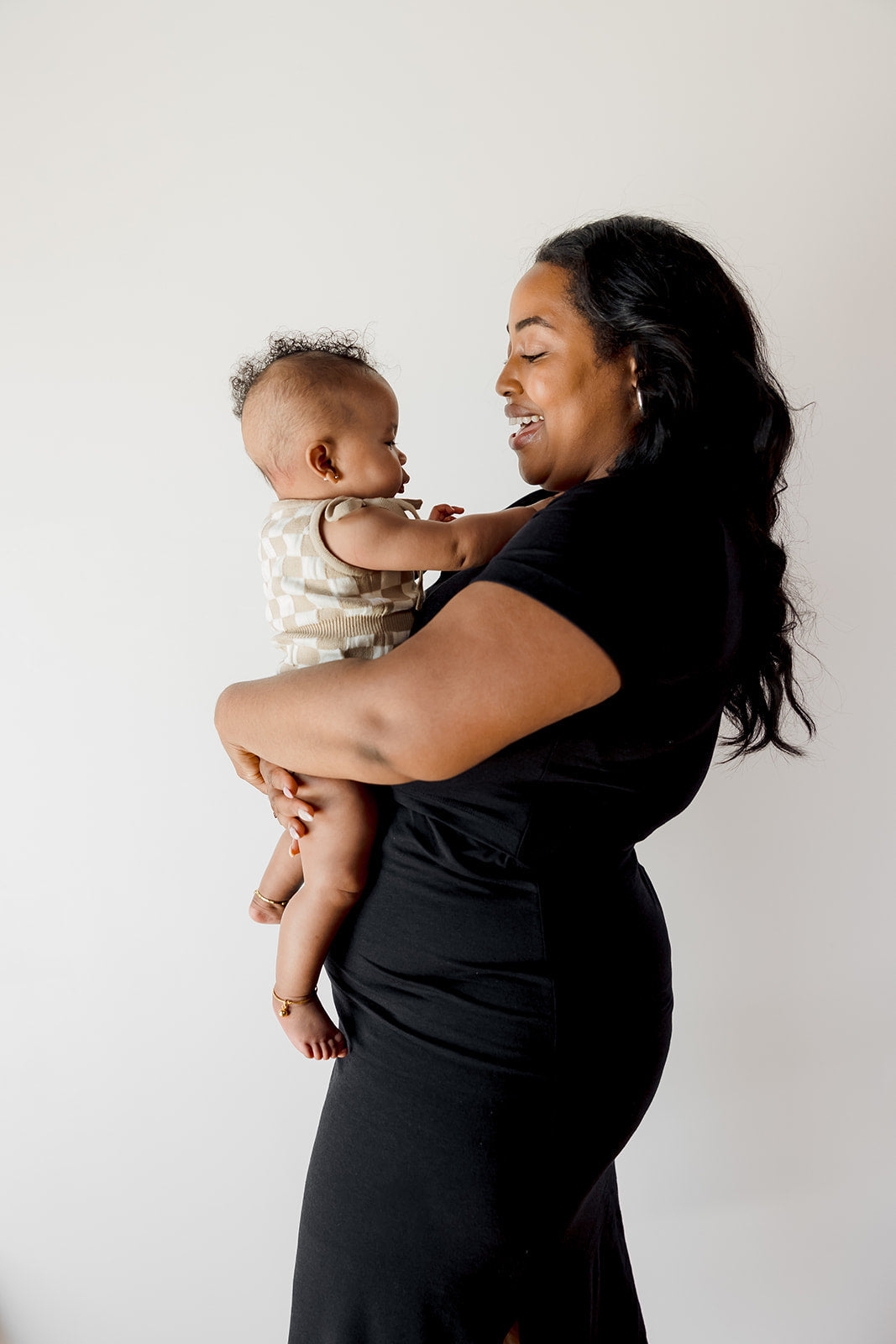 MLM Brand Everyday Breastfeeding Dress - Navy
