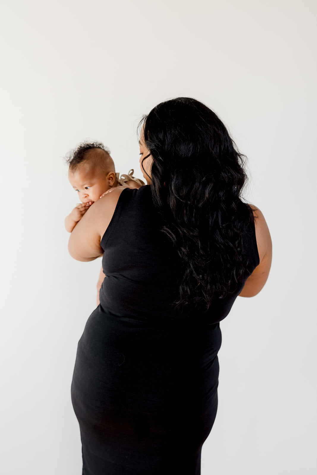 MLM Brand Little Breastfeeding Dress - Black