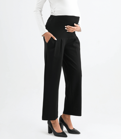 Alina Mae Maternity The Wide Leg Maternity Ankle Pant