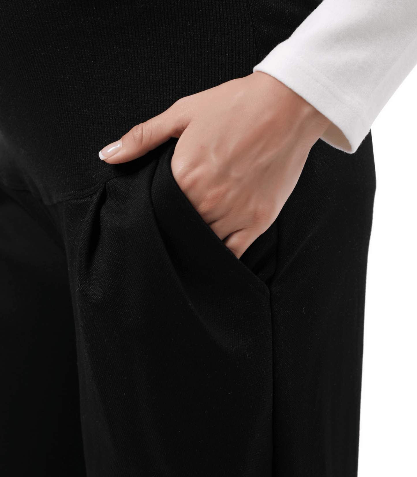 Alina Mae Maternity The Wide Leg Maternity Ankle Pant