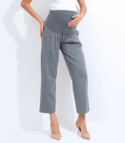 Alina Mae Maternity The Wide Leg Maternity Ankle Pant